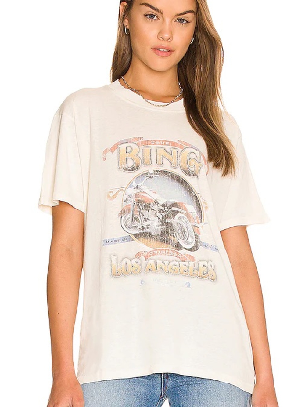 ANINE BING Lili Tee Biker